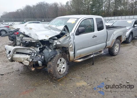 2006 Toyota Tacoma Prerunner V6 из США, поврежденный, VIN 5TETU62N56Z202872